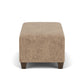 Cascade Fabric Rectangular Cocktail Ottoman