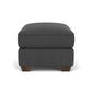 Carson Leather Ottoman