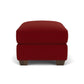 Carson Leather Ottoman