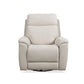 Refined Pearl Fabric Perfect Match Swivel Gliding Recliner