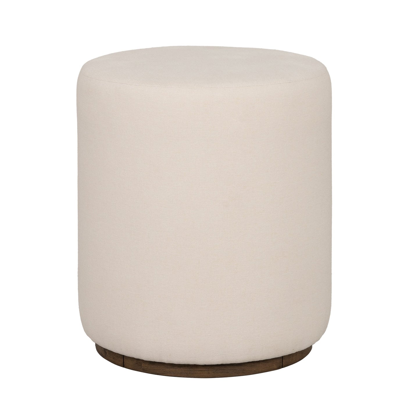Lyra Fabric Pouf Ottoman
