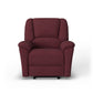 Plush Leather Power Gliding Recliner with Power Headrest & Lumbar