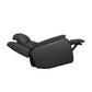 Ziggy Iron Leather Power Recliner with Power Headrest, Lumbar, Heat & Massage