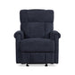 Classic Nocturne Fabric Perfect Match Power Gliding Recliner with Power Headrest & Lumbar