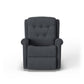 Minnie Fabric Power Rocking Recliner with Power Headrest
