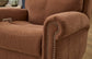 Bernard Leather Power Recliner with Power Headrest & Lumbar