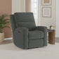 Score Fabric Power Recliner with Power Headrest & Lumbar