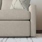 Sky Fabric Loveseat