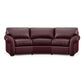 Vail Leather Conversation Sofa