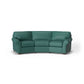 Vail Leather Conversation Sofa