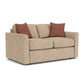 Sky Fabric Loveseat
