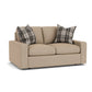 Sky Fabric Loveseat
