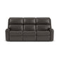 Rio Leather Power Reclining Sofa with Power Headrests