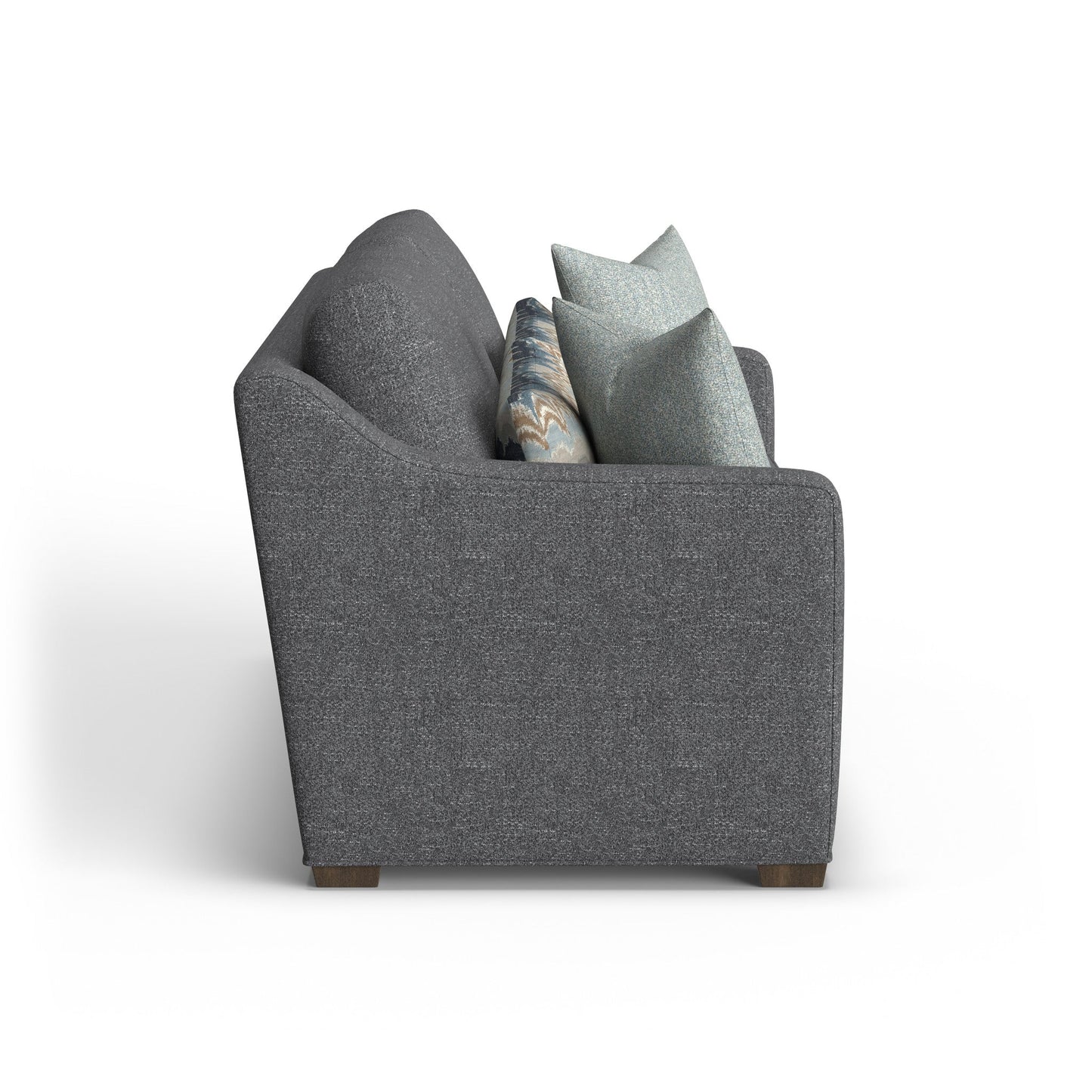 Milo Fabric Two-Cushion Sofa