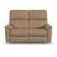 Porter Leather Power Reclining Loveseat with Power Headrest & Lumbar