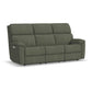 Porter Fabric Power Reclining Sofa with Console, Power Headrest, & Lumbar