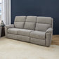 Porter Fabric Power Reclining Sofa with Console, Power Headrest, & Lumbar