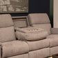 Porter Fabric Power Reclining Sofa with Console, Power Headrest, & Lumbar