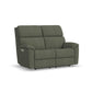 Porter Fabric Power Reclining Loveseat with Power Headrest & Lumbar