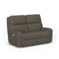 Rio Fabric Power Reclining Loveseat with Power Headrests