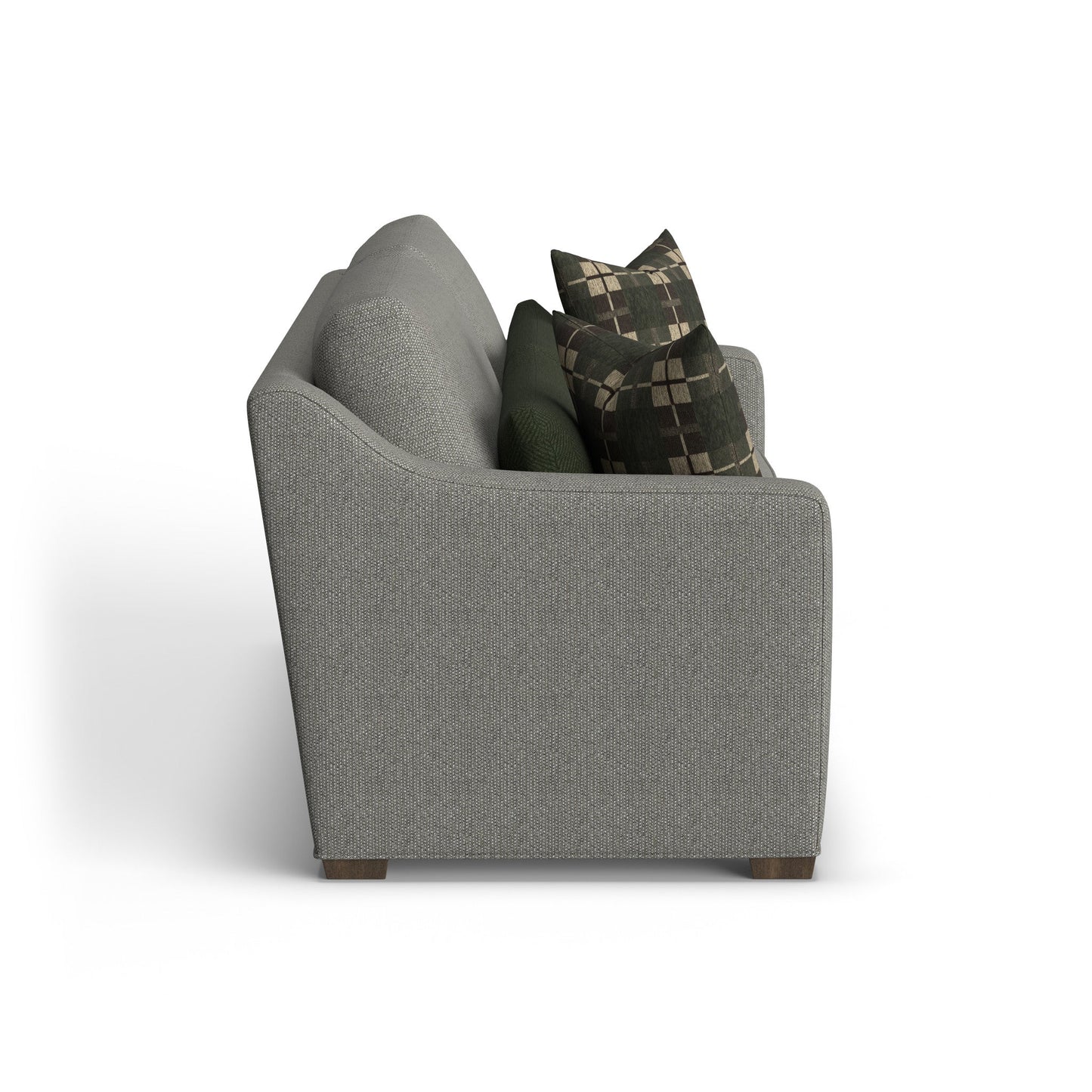 Milo Fabric Two-Cushion Sofa