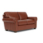 Carson Leather Loveseat