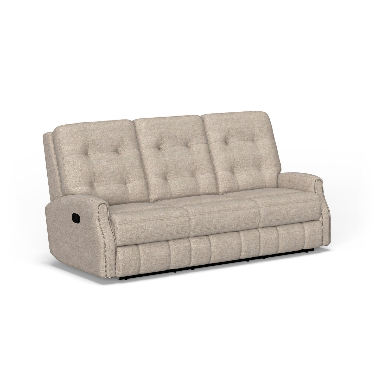 Devon Fabric Reclining Sofa