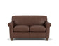 Dana Leather Loveseat