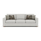 Collins Fabric Large Three-Cushion Sofa
