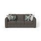 Collins Fabric Three-Cushion Sofa