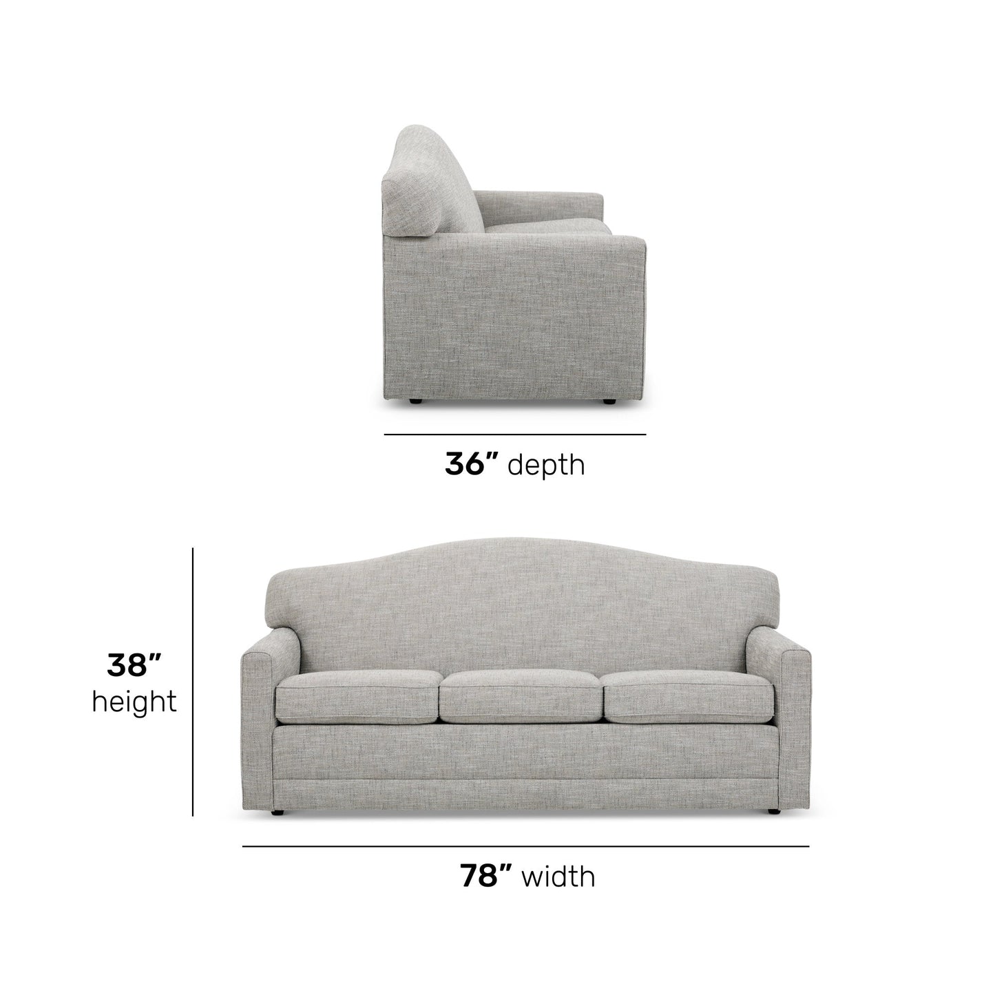 Aggie Fabric Sofa
