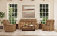 Ranger Oakridge Leather Power Reclining Loveseat with Console, Power Headrest, Lumbar, Heat & Massage