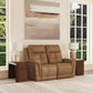 Ranger Oakridge Leather Power Reclining Loveseat with Power Headrest, Lumbar, Heat & Massage