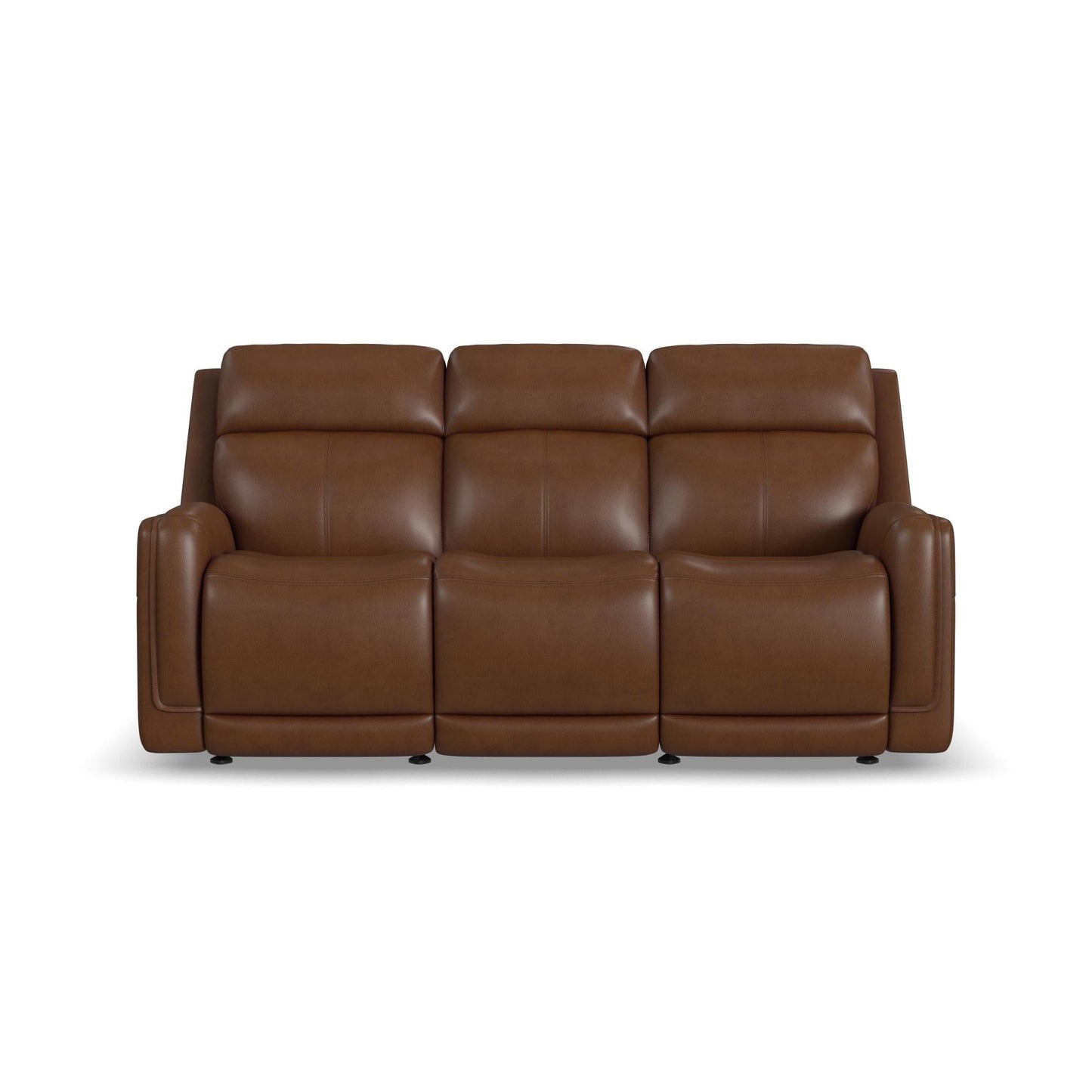 Alister Sedona Leather Power Gliding Sofa with Power Headrests & Lumbar