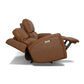 Linden Caramel Leather Power Reclining Sofa with Power Headrests & Lumbar