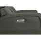 Linden Charcoal Leather Power Reclining Sofa with Power Headrests & Lumbar