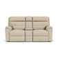 Mason Fabric Reclining Loveseat with Console