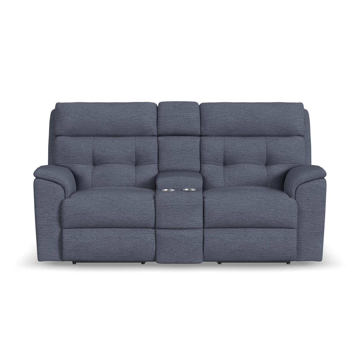 Mason Fabric Power Reclining Loveseat with Console
