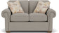 Main Street Fabric Loveseat