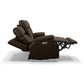 Clive Clove Fabric Power Reclining Loveseat with Power Headrests & Lumbar