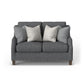 Gianna Fabric Loveseat