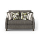 Gianna Fabric Bench Loveseat