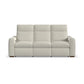 Ava Silver Sand Fabric Power Reclining Sofa with Power Headrest & Lumbar