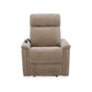 Luma Sable Fabric Power Lift Recliner with Power Headrest, Lumbar, Heat & Massage