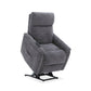 Luma Petite Shadow Fabric Petite Power Lift Recliner with Power Headrest, Lumbar, Heat & Massage