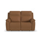Sawyer Harvest Leather Power Reclining Loveseat w/ Pwr Headrests, Lumbar