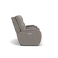 Strait Fabric Power Recliner with Power Headrest & Lumbar