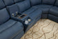 Porter Leather Power Reclining Leather Sectional with Power Headrest & Lumbar