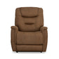 Shaw Russet Fabric Power Lift Recliner with Power Headrest & Lumbar