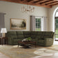 Porter Fabric Power Reclining Sectional with Power Headrest & Lumbar
